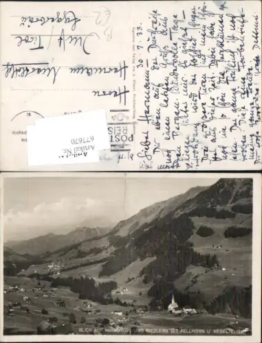 677670,Hirschegg Riezlern Kleinwalsertal