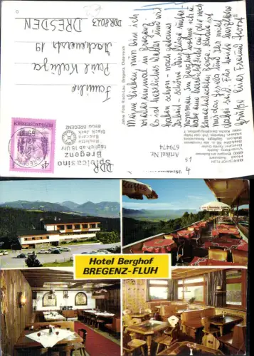 679474 Bregenz Fluh Hotel Berghof VW Käfer