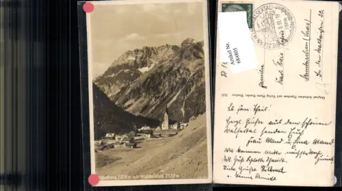 684805 Mittelberg m. Widderstein Kleinwalsertal