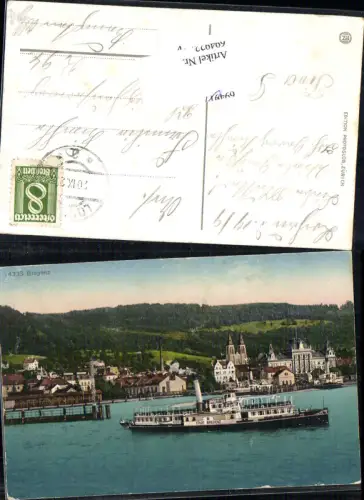 694922 Bregenz am Bodensee Hafen Dampfer Bregenz am Bodensee Hafen Dampfer