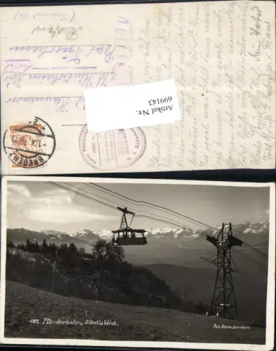 699143 Bregenz am Bodensee Pfänderbahn Pfänder Seilbahn pub Foto Heim 587