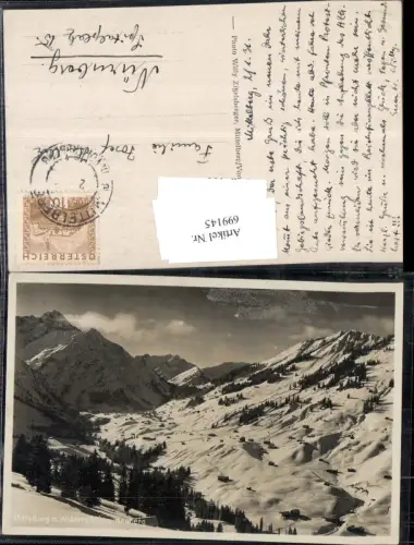 699145 Mittelberg Widderstein im Kleinwalsertal