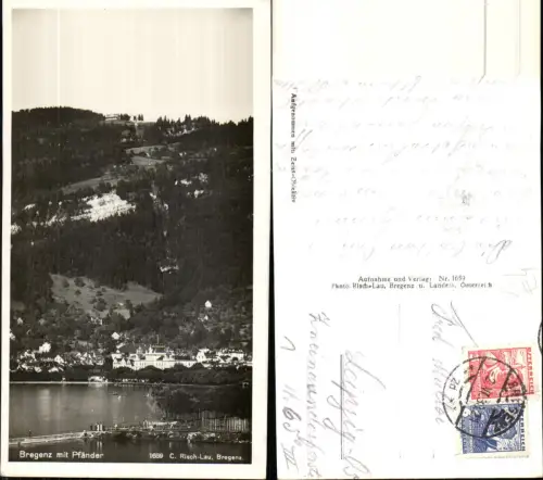 701606 Bregenz am Bodensee pub Risch Lau 1659