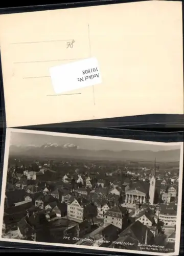 101808,Dornbirn aus der Vogelschau Ballonaufnahme pub Foto Heim 111