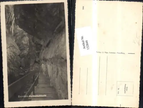 132844,Dornbirn Alplochschlucht Ansicht Klettersteig pub Nipp