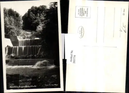 Dornbirn Rappenlochschlucht Wasserfall pub J. Nipp