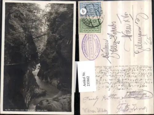 235862,Rappenloch-Schlucht b. Dornbirn Partie pub Rsich-Lau 120