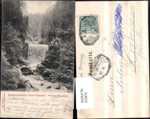 235876,Dornbirn Rappenlochschlucht Wasserfall pub Stengel u. Co 6668