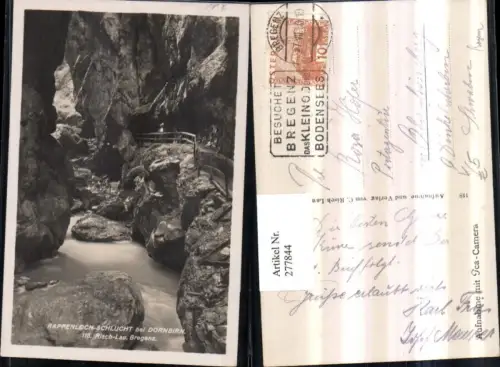 277844,Rappenloch-Schlucht b. Dornbirn Partie pub Foto Risch-Lau 118