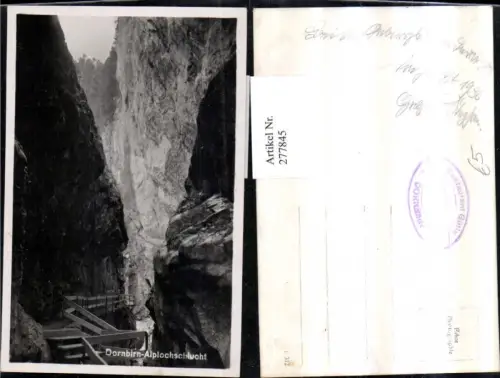 277845,Dornbirn Alplochschlucht Schlucht