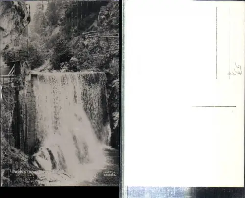 307773,Dornbirn Rappenlochschlucht Wasserfall pub Fritz jr.