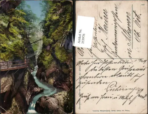 353976,Dornbirn Partie im Alpbach b. Gütle Klamm