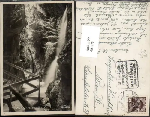 402270,Dornbirn Alplochschlucht Schlucht Wasserfall pub Foto Heim 765