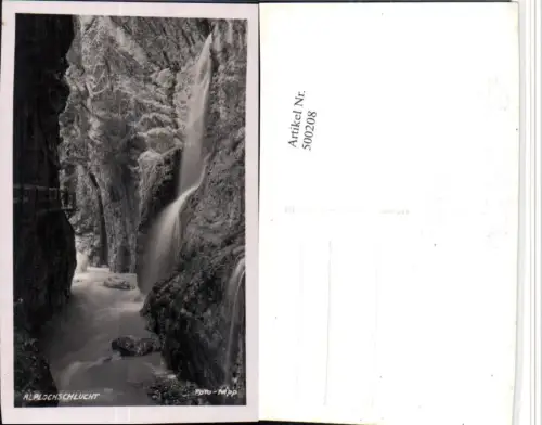500208,Rappenlochschlucht Schlucht b. Dornbirn pub Foto Nipp