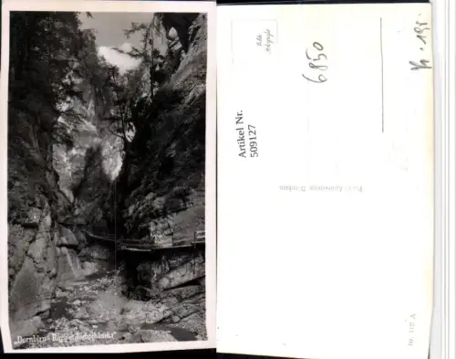 509127,Dornbirn Rappenlochschlucht Klamm