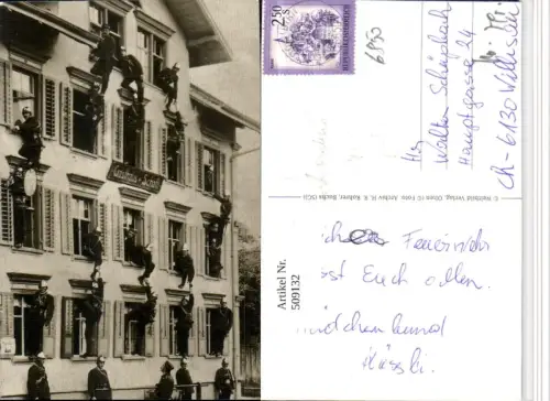 509132,Repro Dornbirn Gasthaus Schäfli Feuerwehr