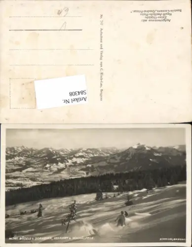 584308,Dornbirn Bödele Abfahrt Ski Skifahrer Hochälpele pub Risch Lau 787