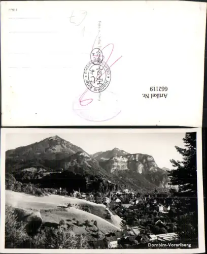662119,Foto Ak Dornbirn Ansicht pub Jos. Nipp