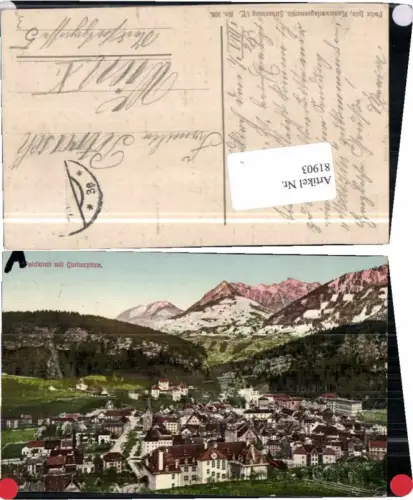 81903,Feldkirch m. Gurtisspitze COLOR 1905
