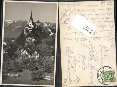 101782,Rankweil Teilansicht 1926 pub Foto Fritz