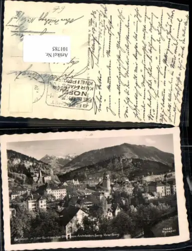 101785,Feldkirch vom Ardetzenberg 1934