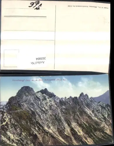 203804,Feldkirch Garsellakopf u. Drei Schwestern Gipfelansicht pub Purger Co 11756