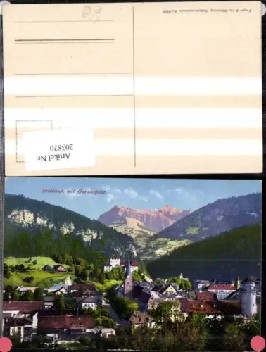203820,Feldkirch m. Gurtisspitze pub Purger Co 9969