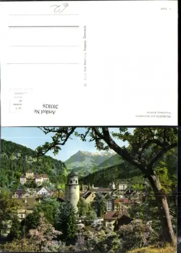 203826,Feldkirch m. Gurtisspitze pub Risch Lau F 10469