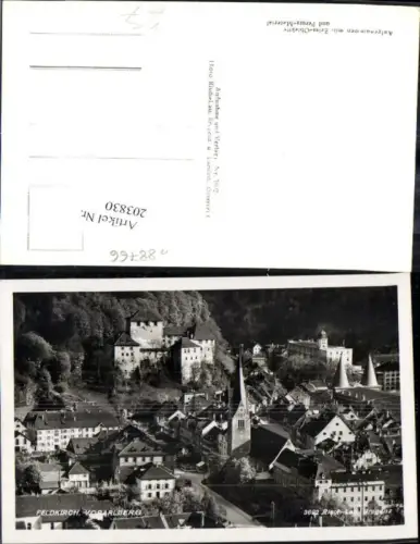 203829,Feldkirch Teilansicht pub Risch Lau 3693
