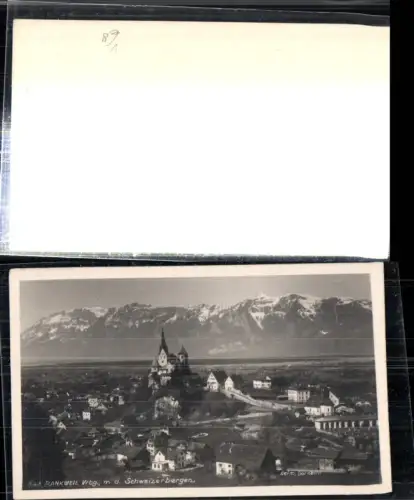 307791,Rankweil Totale m. d. Schweizer-Bergen Bergkulisse pub Foto Heim 843