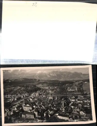 307792,Feldkirch Totale m. Schweizer-Berge Bergkulisse pub Foto Heim 321