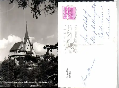 500209,Rankweil Liebfrauenkirche Kirche pub Risch-Lau 21281