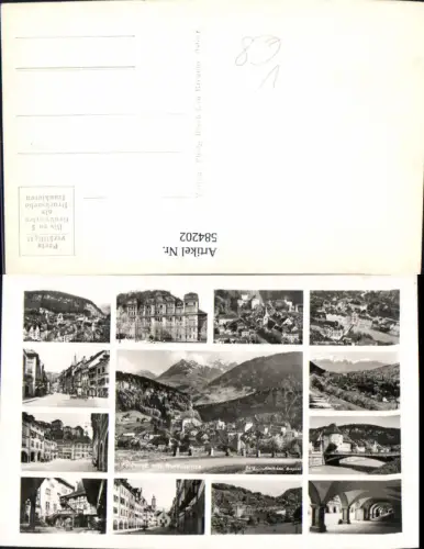 584202,Mehrbild Ak Feldkirch m. Gurtisspitze pub Risch-Lau 8419