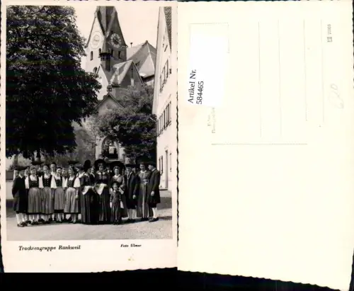 584465,Foto Ak Trachtengruppe Rankweil Tracht Volkstypen