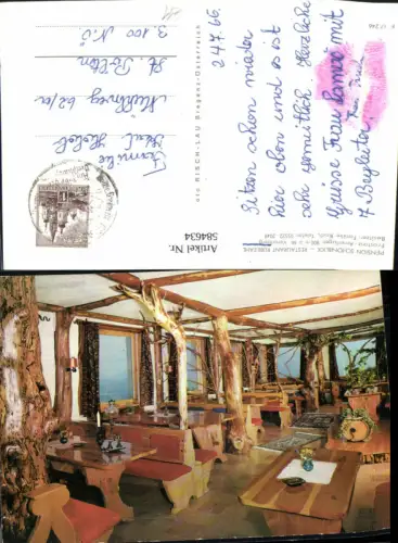584634,Frastanz Amerlügen Pension Schönblick Restaurant Rübezahl Innen
