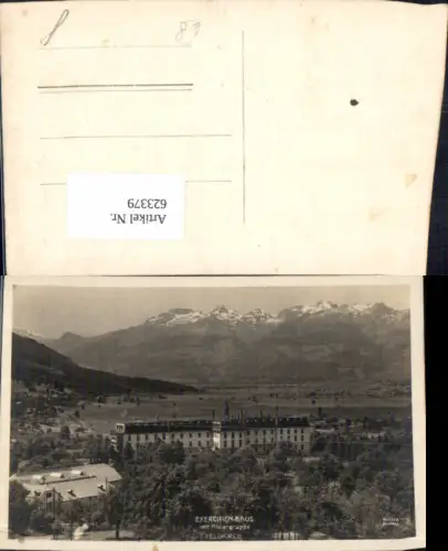 623379,Foto Ak Feldkirch Exercitienhaus m. Alviergruppe