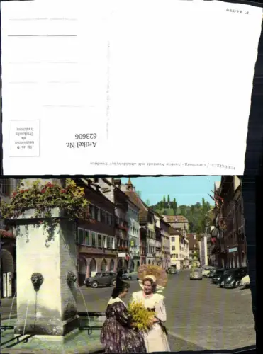 623606,Feldkirch Neustadt m. Altfelderkircher Trachten Goldhaube VW Käfer
