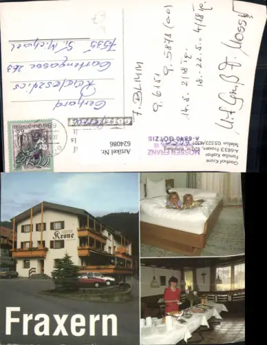 624086,Mehrbild Ak Fraxern Gasthof Krone