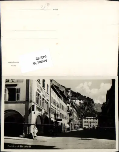 643768,Feldkirch Neustadt Hotel Straßenansicht