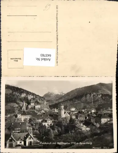 643783,Feldkirch m. Gurtisspitze