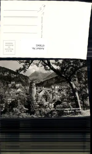 673045,Foto Ak Feldkirch geg. Gurtisspitze pub Risch-Lau 10469
