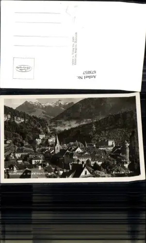 673057,Foto Ak Feldkirch geg. Gurtisspitze pub Risch-Lau 10470
