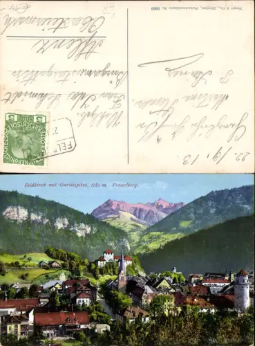 701609 Feldkirch in Vorarlberg pub Purger e Co. 9969