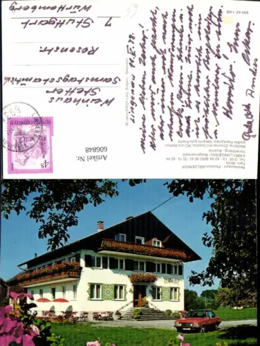 606848,Lingenau Bregenzerwald Restaurant Pension Wälderhof