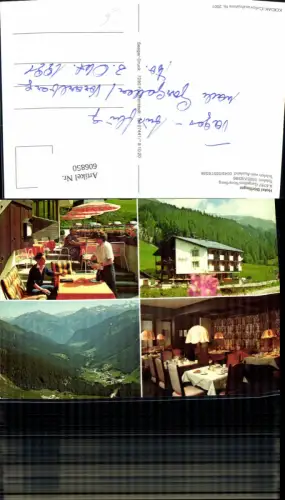 606850,Mehrbild Ak Gargellen Hotel Dörflinger