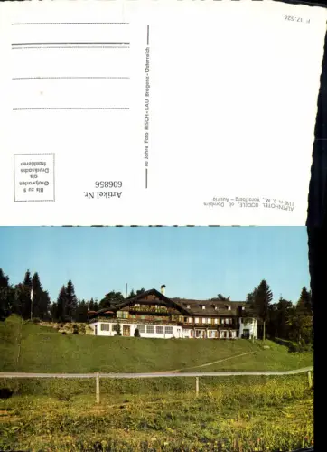 606856,Alpenhotel Bödele ob Dornbirn