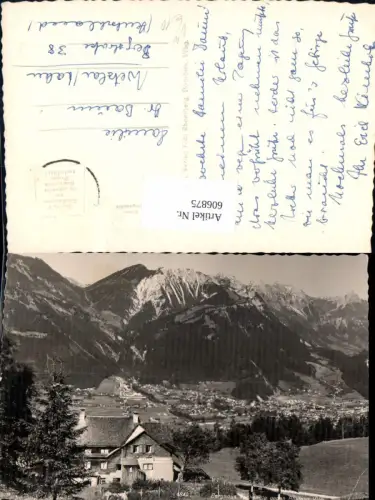 606875,Foto Ak Berghaus Tschengla geg. Bludenz pub Foto Rhomberg 4849