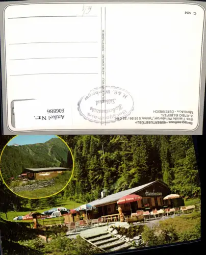 606886,Mehrbild Ak Silbertal Berggasthaus Hubertusstübli