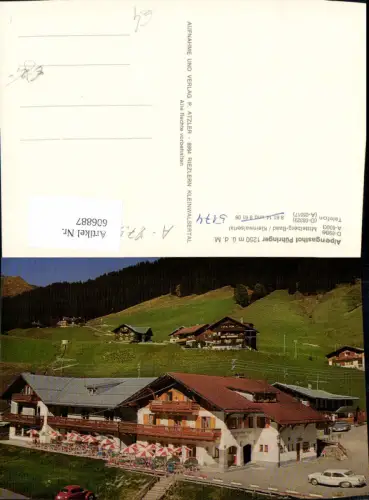 606887,Mittelberg Baad Kleinwalsertal Alpengasthof Pühringer VW Käfer