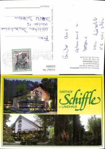606904,Mehrbild Ak Hohenems Gasthof Landhaus Schiffle